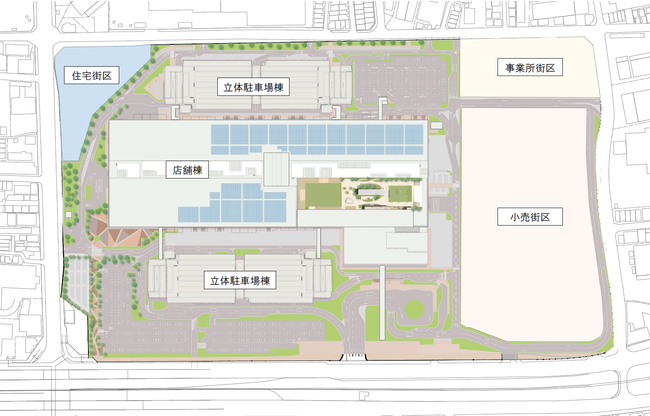 「（仮称）門真市松生町商業施設計画」建築着工　2023年春開業予定のサブ画像4