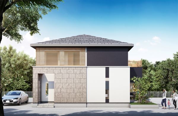 HOUPARK新規モデルハウスオープン「日本住宅ツーバイ」2×4のパイオニアが手掛ける和モダンコンセプト住宅「SOL-ソル-」モデルハウスご来場お待ちしております。（株式会社ＶＲ住宅公園）のメイン画像