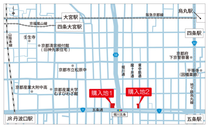 信和不動産(株)が京都市下京区五条通沿いに収益ビル２棟を購入いたしました！のメイン画像