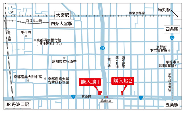 信和不動産(株)が京都市下京区五条通沿いに収益ビル２棟を購入いたしました！のサブ画像1