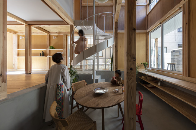メルディアグループ（株）三栄建築設計戸建住宅・研究施設の2作品で2021年度「ウッドデザイン賞」を受賞のサブ画像2