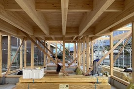 地盤適合耐震住宅 ジバングーホーム　初の郊外型モデルハウス構造見学会を開催のサブ画像2_SE構法の構造現場事例