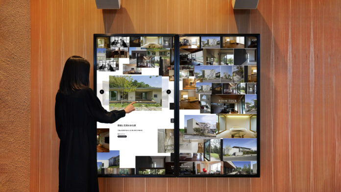 チームラボ、積水ハウス「SUMUFUMU TERRACE」4拠点に、タッチパネルサイネージ「Digital Information Wall」を導入。のメイン画像