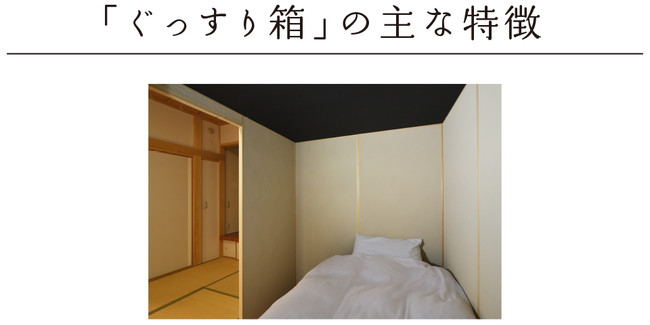 組立式のコンパクトな寝室「ぐっすり箱」を発売のサブ画像5