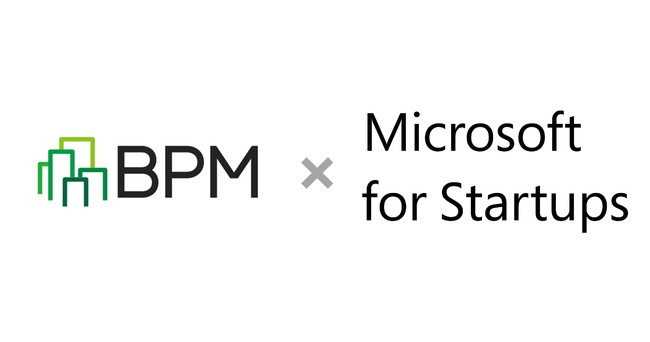 BPM株式会社、マイクロソフト社のスタートアップ支援プログラム”Microsoft for Startups”に採択のサブ画像1