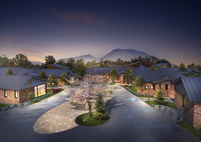 軽井沢に“借りる邸宅”という選択肢「AISIA軽井沢」モデルルームオープン＆法人契約も可能に。のサブ画像3_住居棟イメージ