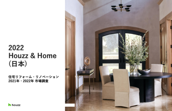 Houzz が「2022年版 HOUZZ & HOME 住宅リフォーム市場調査」を発表のメイン画像
