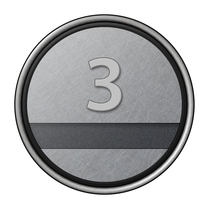 エアータップのボタンラインアップを全11種類に拡充のサブ画像3_フラット型ステンレスボタン