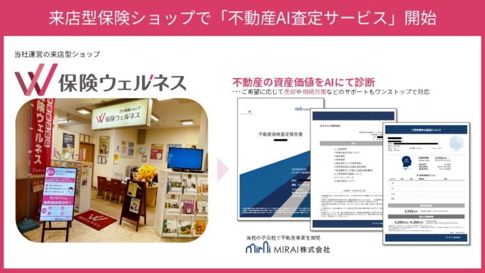 【四国エリア】来店型保険ショップで“不動産価格のAI査定サービス”提供のメイン画像