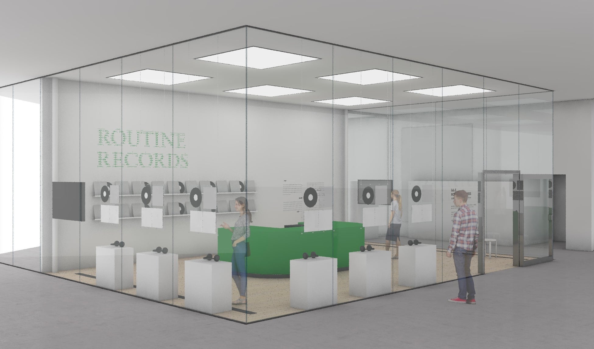 東京建物、ヘラルボニーが金沢21 世紀美術館で行う「lab.5 ROUTINE RECORDS」展に協賛のサブ画像1_「lab.5 ROUTINE RECORDS 」