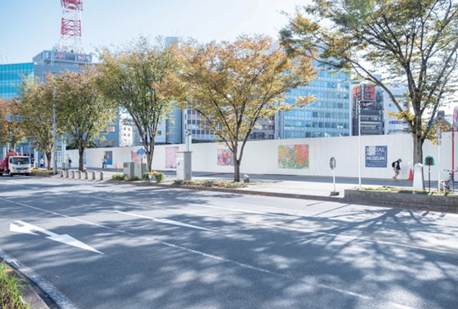 東京建物、ヘラルボニーが金沢21 世紀美術館で行う「lab.5 ROUTINE RECORDS」展に協賛のサブ画像3_マンション建設予定地におけるヘラルボニーのアート展示