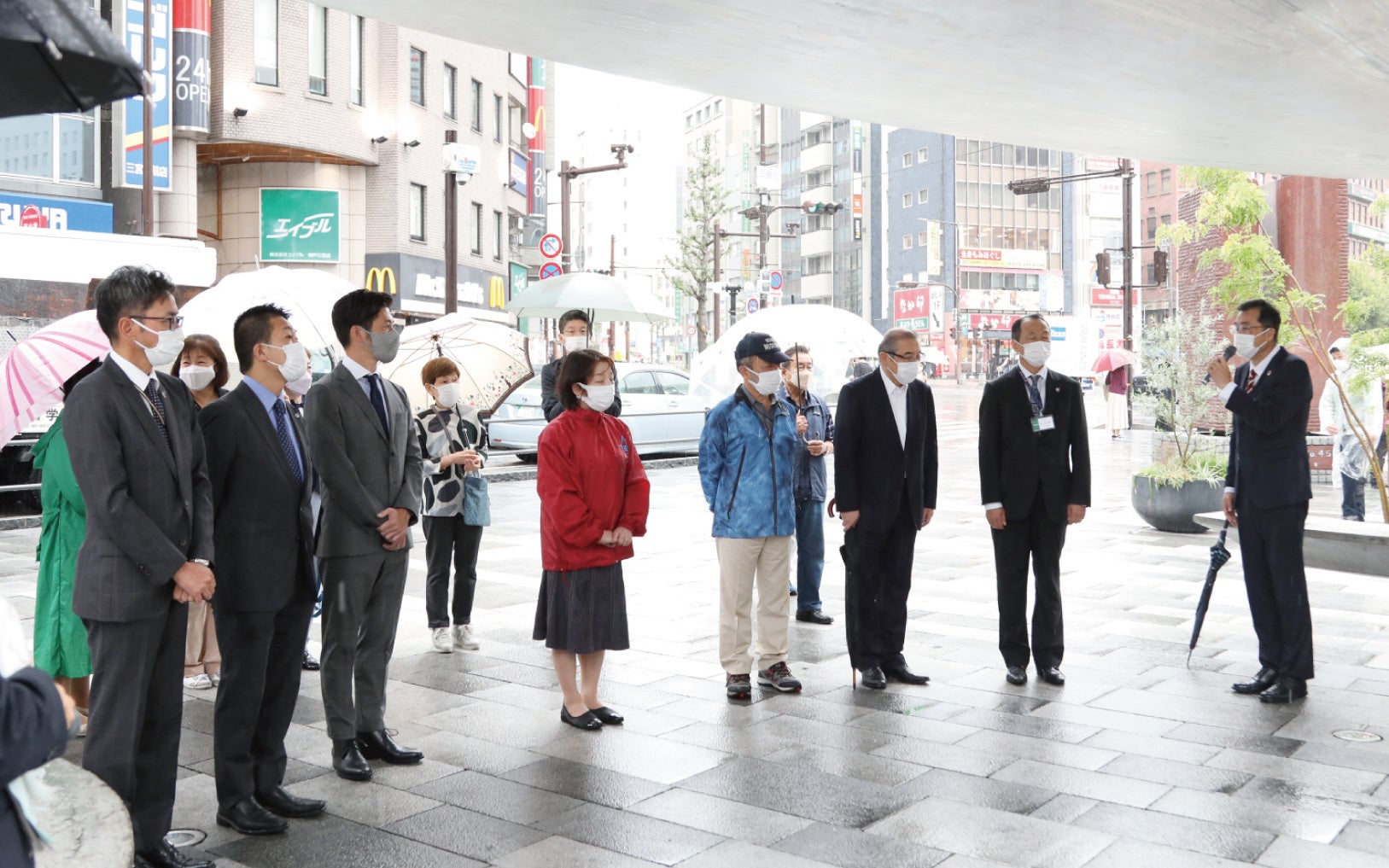 神戸市のスタートアップ提案型実証実験事業Urban Innovation KOBE＋P　に協賛　スマートごみ容器で神戸のまちをより美しくのサブ画像5_2022年10月7日　記念式典の様子2