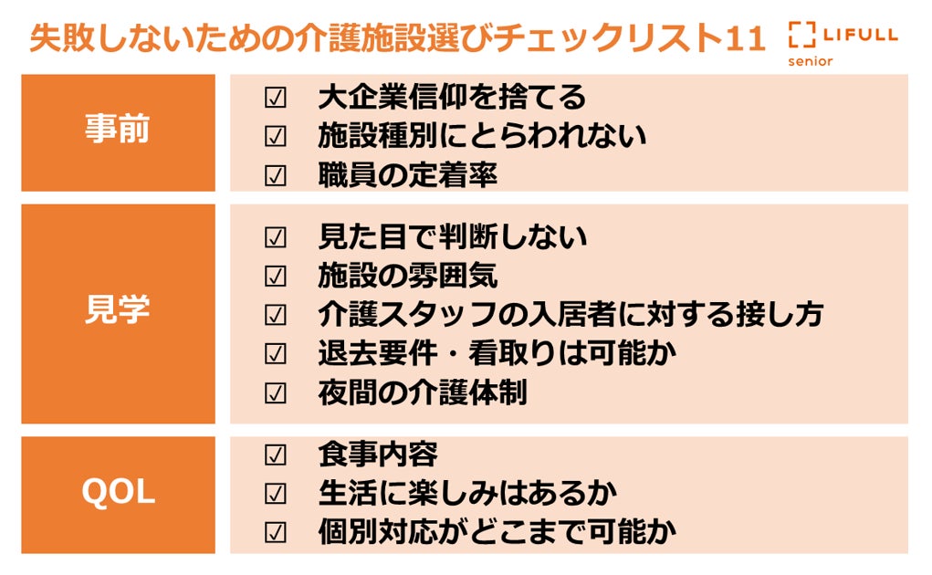 日本最大級の老人ホーム・高齢者住宅検索サイト『LIFULL介護』1500件以上の施設入居相談を受けてきた小菅秀樹編集長に聞く“失敗しない介護施設選びのチェックリスト11”を大公開！！のサブ画像1