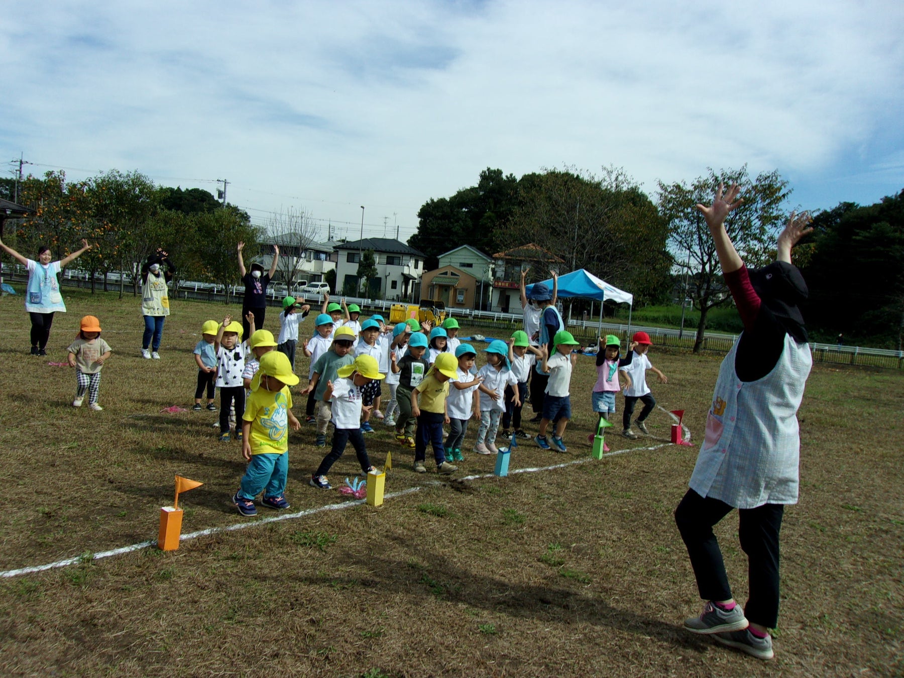 11月12・13日清水公園駅東口にて、地域活性化を目的とした「ソライエひろばで熊本グルメラリー」を開催します！のサブ画像7_「しみず空と杜の保育園」運動会