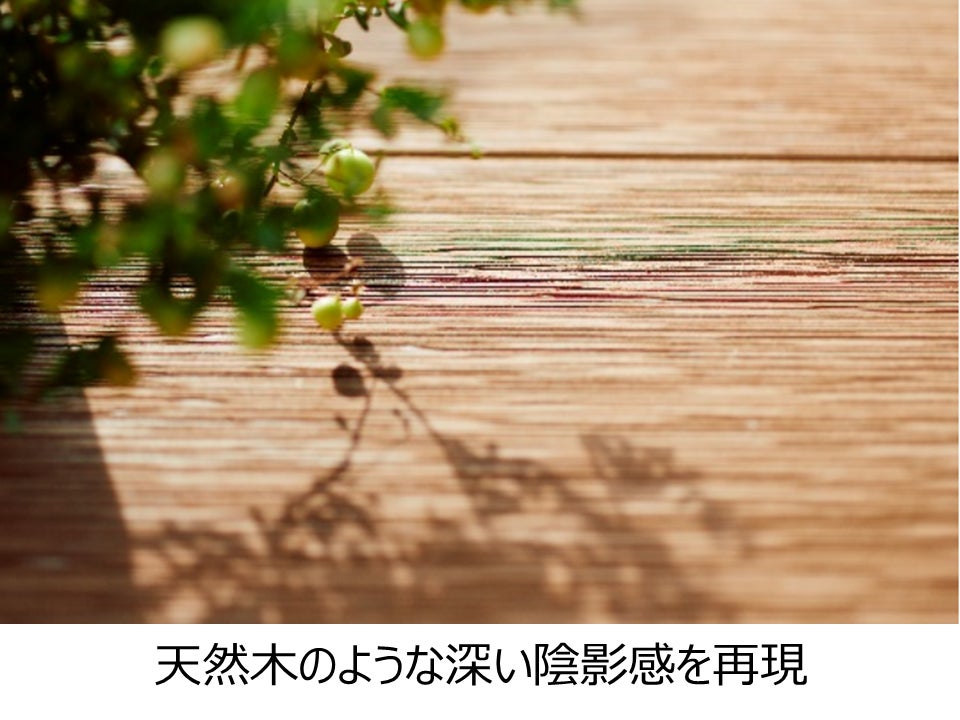 天然木の質感と木目柄を再現「リウッドデッキ 200 EG」発売のサブ画像3