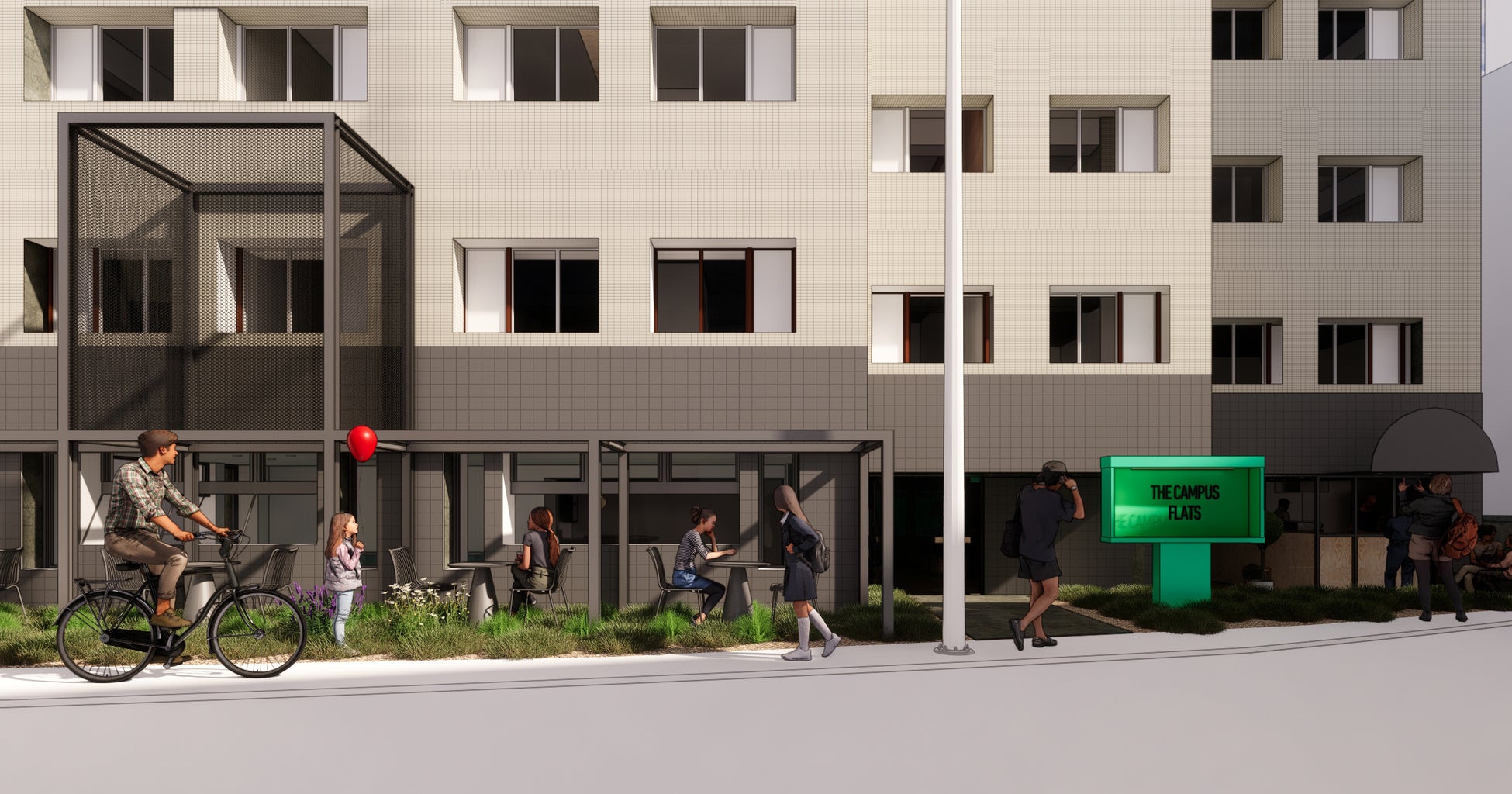 暮らしの中に、実験を。コクヨが新たな集合住宅を提案「THE CAMPUS FLATS Togoshi」7月オープン決定のサブ画像1_『THE CAMPUS FLATS Togoshi』