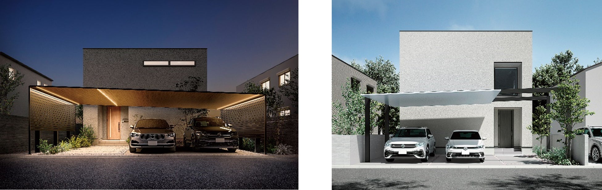 住宅の外観に調和するデザインを追求した「カーポートＳＣ」に『3台用』と『後方支持2台用』を追加し、発売のサブ画像8