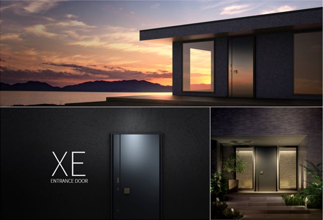 新発想のドアロック機構採用により、革新的なデザインを実現TOSTEMブランドのフラグシップモデル 次世代玄関ドア「XE」発売のサブ画像1