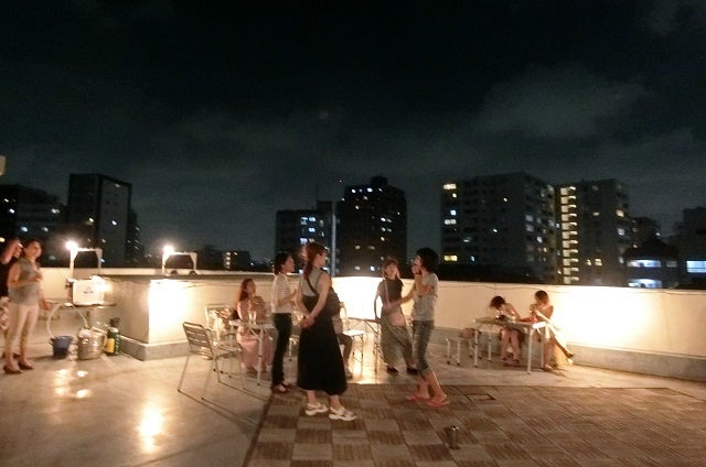 ５階建て新築賃貸マンション「Circle Garden Kamata」入居者募集開始のサブ画像8_屋上で花火大会