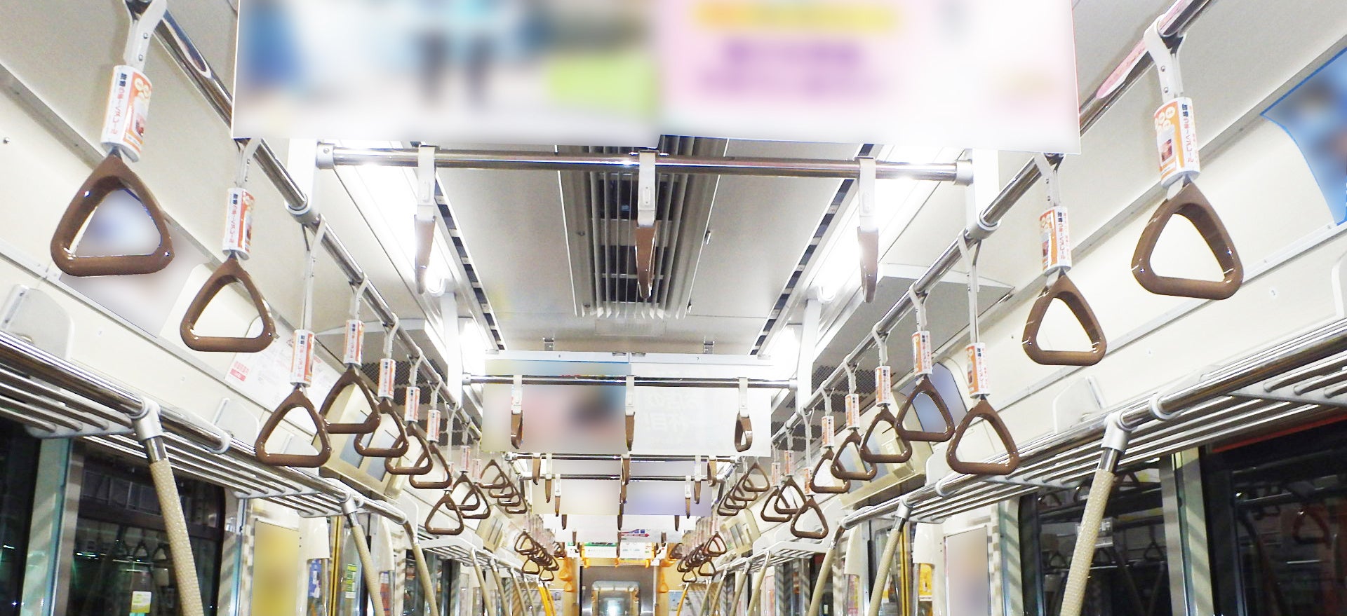 漆喰うま〜くヌレールが都営地下鉄の吊手広告をジャック！のサブ画像2