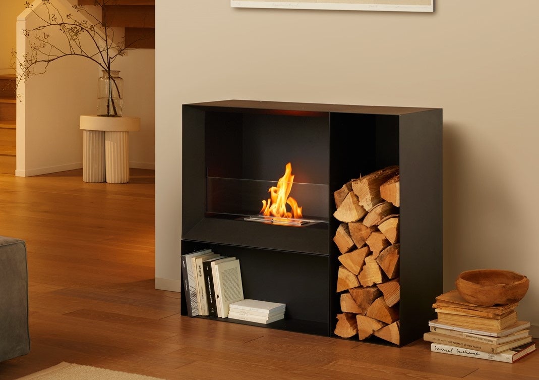 【バイオエタノール暖炉 EcoSmart Fire】セルジュ・ムイユの照明とミッドセンチュリーの名作家具でつくる暖炉のある暮らしのサブ画像3
