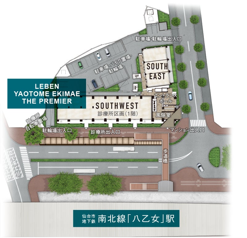 仙台駅直結 大型マンションサロン新規2物件のコンセプトルームをオープンのサブ画像4
