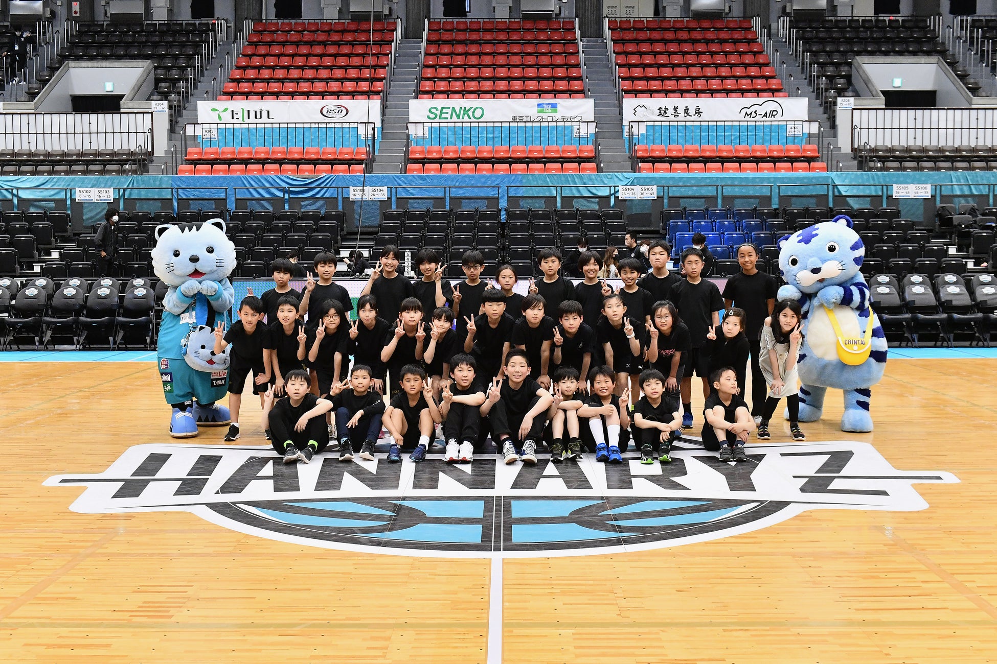 将来は京都ハンナリーズの選手に！CHINTAIがプロバスケットボール選手を目指す子供たちをB.LEAGUE冠試合にご招待のサブ画像2