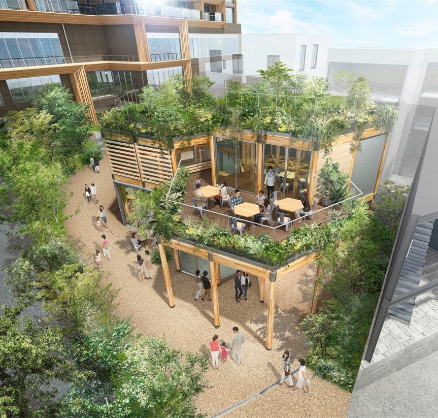 広域渋谷圏で『職・住・遊 近接の新しいライフスタイル』を提案する新施設の名称が決定「Forestgate Daikanyama」2023年10月下旬開業のサブ画像2_TENOHA棟