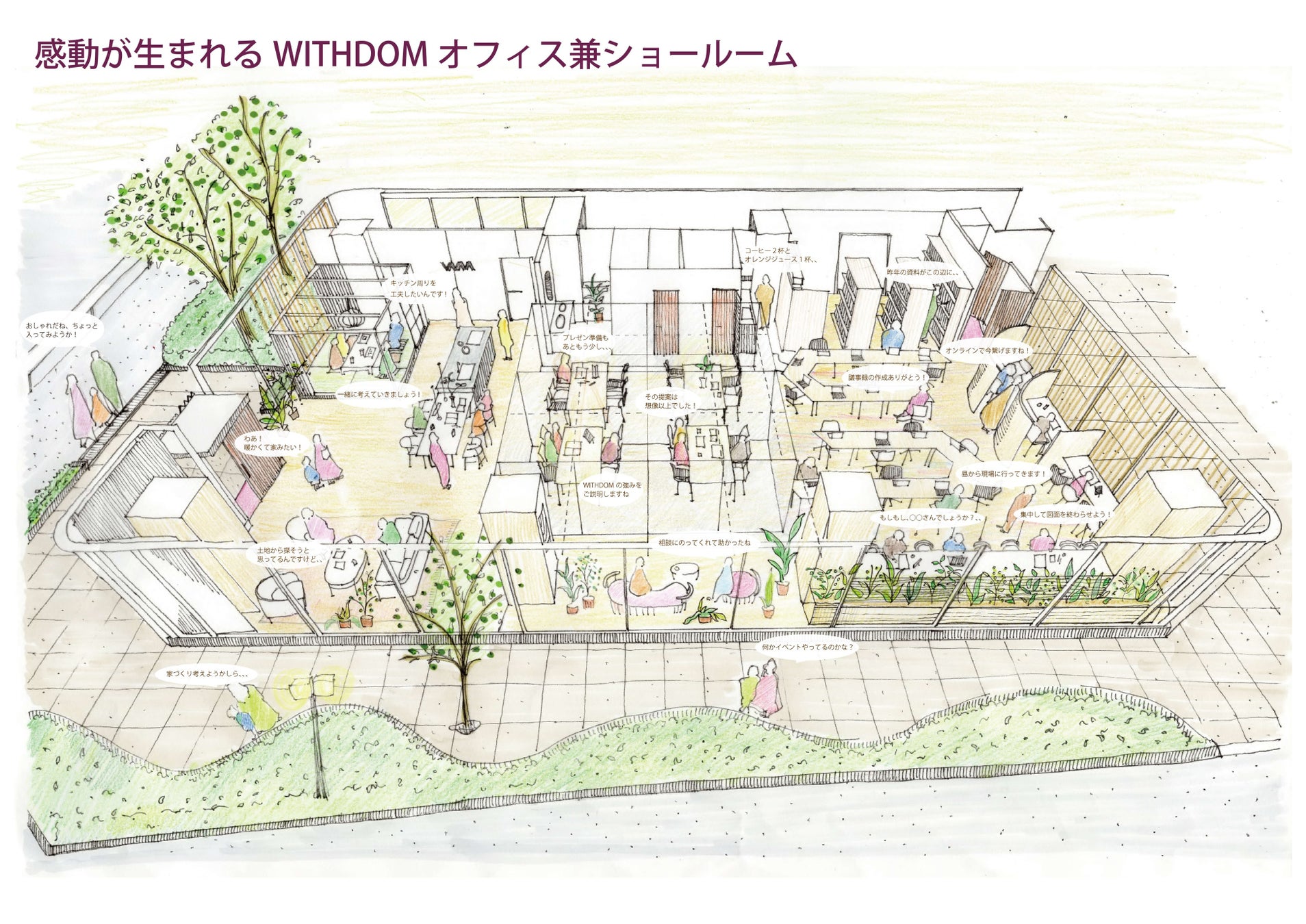 WITHDOM Group「WITHDOM建築設計」新オフィス設計コンペティション入賞作品が決定！のサブ画像1