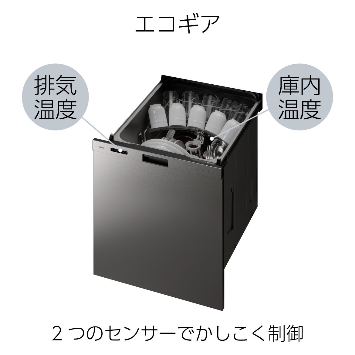 公式ストア限定　食器洗い乾燥機ステンレスドア　Prime発売のサブ画像10_エコギア