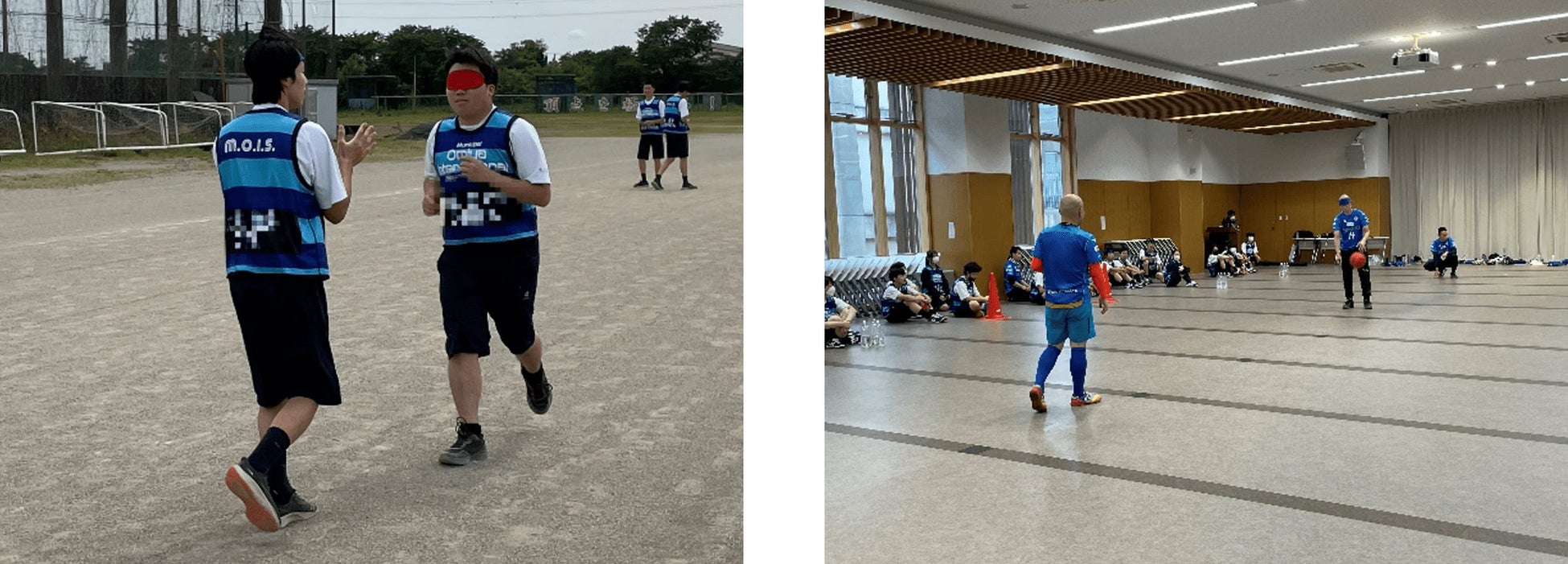 パラアスリート日本代表選手(※1) がさいたま市立大宮国際中等教育学校で体育講師を担当のサブ画像5_※ブラインドサッカーの様子（2023年5月26日・6月2日開催）