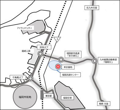 福岡市東区多の津エリアで物流施設開発着手「(仮称)アイミッションズパーク多の津」のサブ画像2