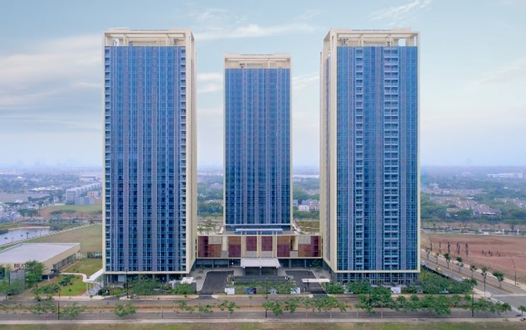 インドネシアの大型集合住宅「ブランズBSD」「JAPANコンストラクション国際賞」を受賞のサブ画像1_ブランズBSD（外観）