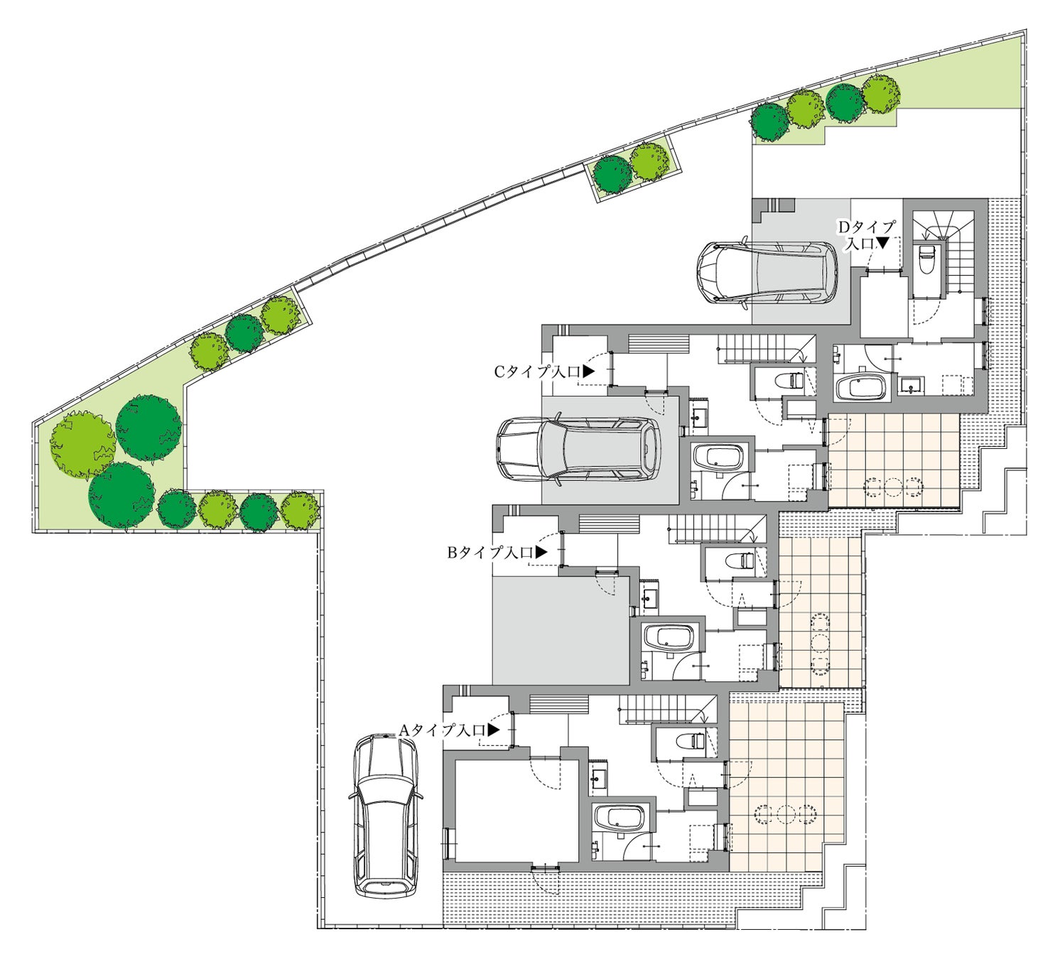 札幌市中央区に3階建て木造分譲マンション「TOU(棟)」が誕生。戸建住宅とマンションのメリットが融合した新たな暮らしを提案。のサブ画像10