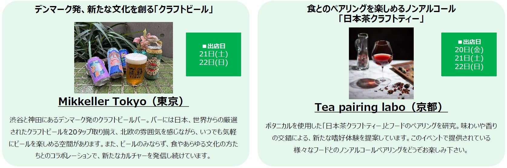 【東京ミッドタウン八重洲】日本の”食“の最前線を体感し食の未来を考えるイベント「YAESU × GOURMET CARAVAN」 期間：2023年10月12日(木)～10月22日(日)のサブ画像13