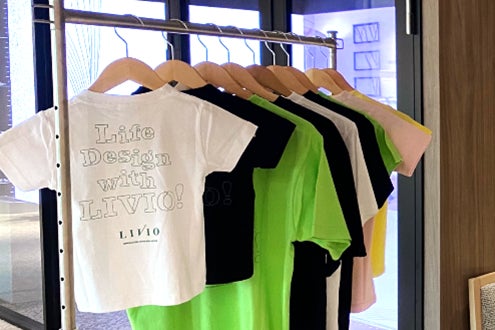 日鉄興和不動産分譲物件の入居者様・契約者様限定イベント 「LIVIO Life Design! SALON」（品川インターシティ）で『リビオファミリーデー』を開催、300名超が来場のサブ画像3_リビオオリジナルTシャツ プレゼント