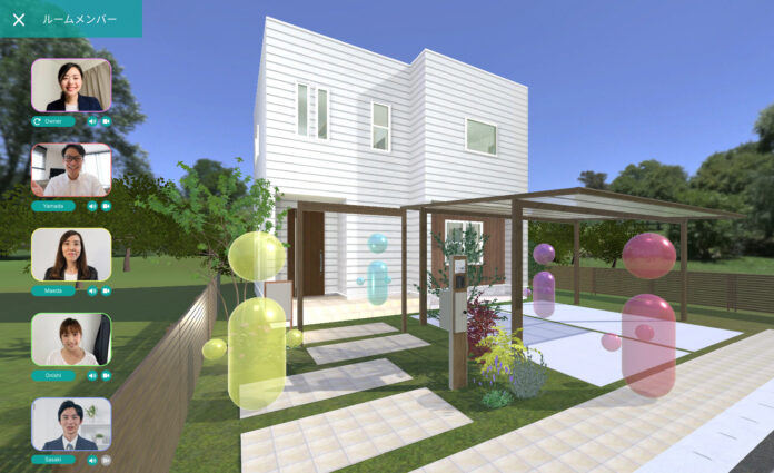 メタバース空間でスピーディな外構提案が可能！『バーチャル ホーム＆ガーデン』をリリースのメイン画像