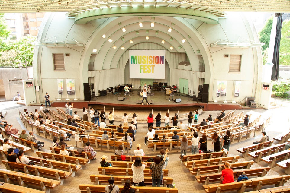 全社員のライブ・映画鑑賞費用を会社が負担「エンタメ手当」10/1〜スタートのサブ画像1_2019年に上野で開催したMUSISION FEST
