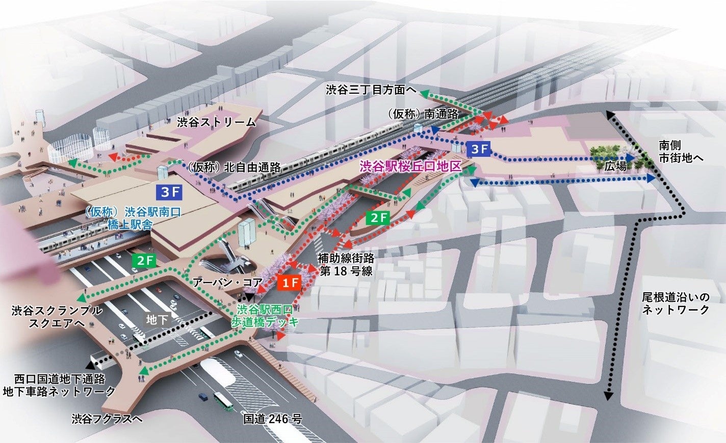 渋谷最大級のスケールとインパクトを誇る“次世代型ランドマーク”「Shibuya Sakura Stage」2023年11月30日よりまちが始動のサブ画像5