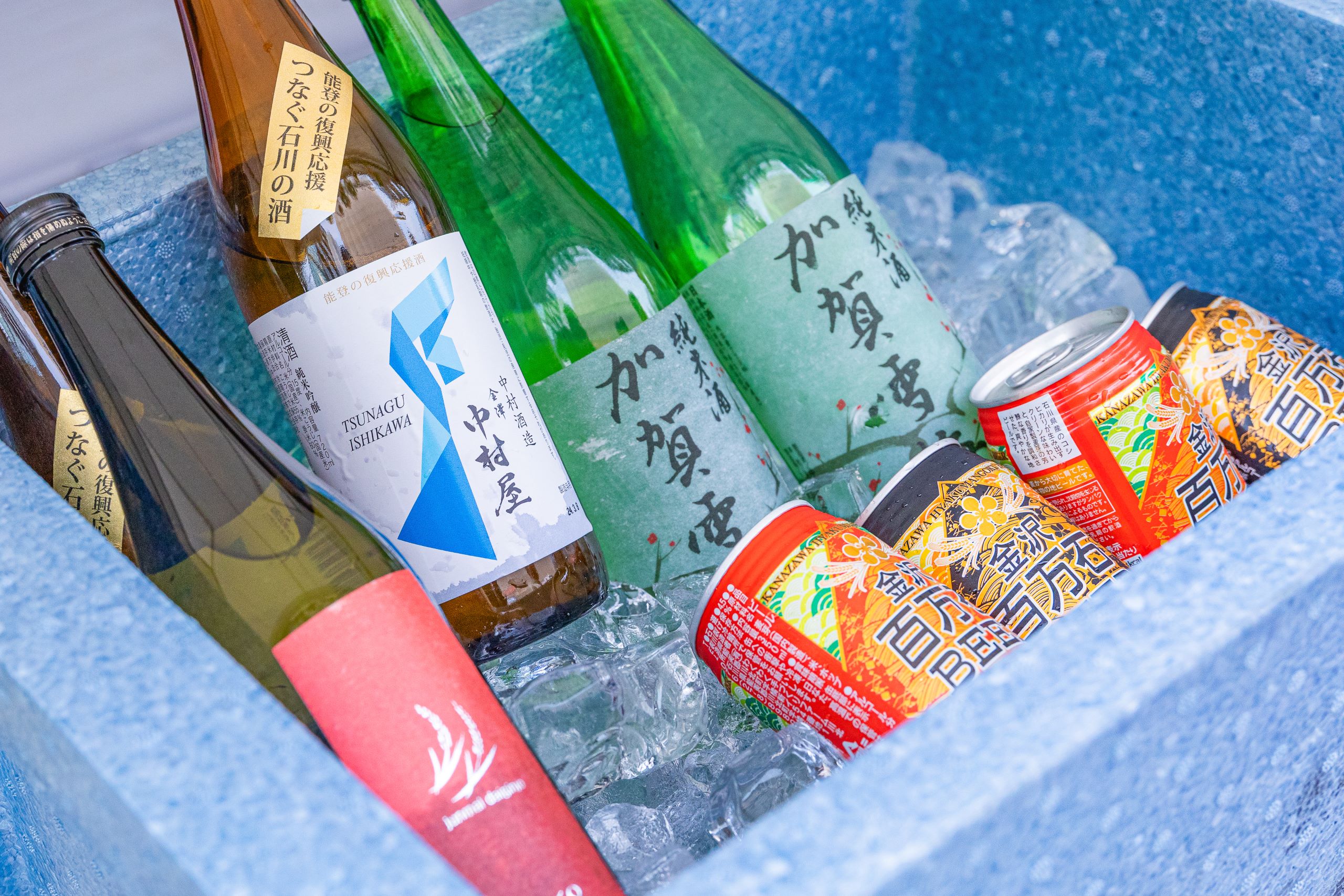 4月になんば広場で開催された「復興桜祭り」を通じて信和グループは石川県へ義援金3,274,532円を贈呈しました。のサブ画像11_石川県の地ビールや地酒
