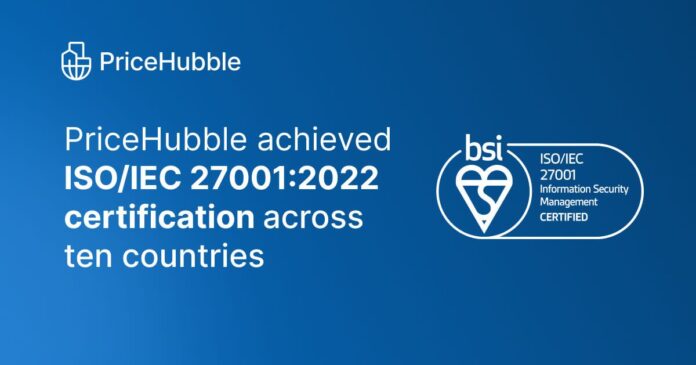 PriceHubble、情報セキュリティマネジメントシステム（ISMS）国際規格「ISO/IEC 27001:2022 」の認証を取得のメイン画像