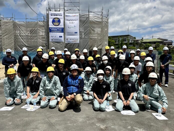 【一建設株式会社】「奈良県立奈良商工高等学校」建築工学科1年生33名を対象に木造住宅の建築現場見学会と住宅設計体験会を6月4日（火）に開催のメイン画像