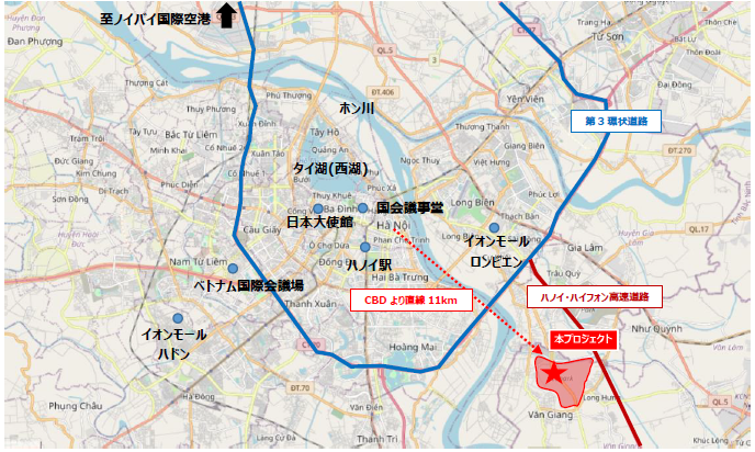 ベトナム国内最大規模・ハノイエリアにおける全体敷地約500ha、総戸数約4.6万戸のタウンシップ開発「Ecopark プロジェクト」の当社参画街区が全体竣工のサブ画像6