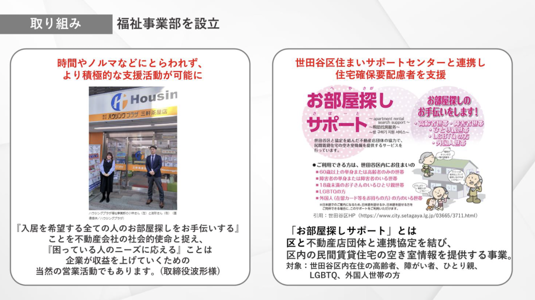 第2回「百人百通りの住まい探し 100mo!」イベントを開催のサブ画像3