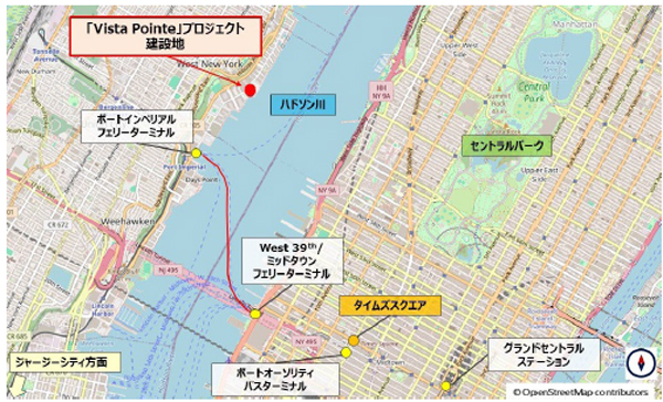 「Vista Pointe（ビスタ・ポインテ）プロジェクト」着工（ニュースレター）のサブ画像3_【位置図】