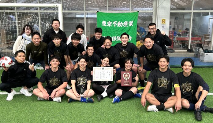 大和財託F.C.​　東京不動産業健康保険組合のフットサル大会で優勝！​のメイン画像