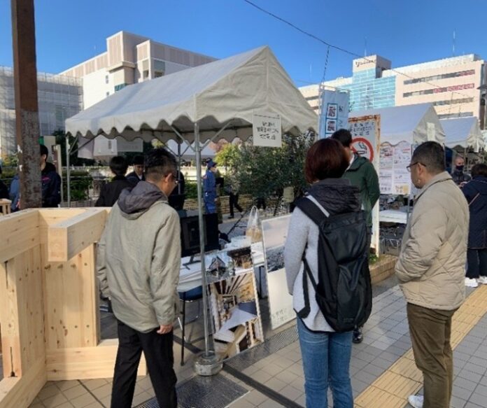 木質耐震シェルター70K　自治体イベントにて展示のメイン画像