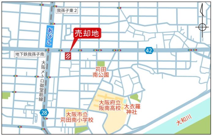 －信和不動産(株)が大阪市住吉区苅田（一部持分）を売却－のメイン画像