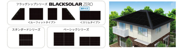 住宅用単結晶太陽電池モジュール8機種を発売のメイン画像