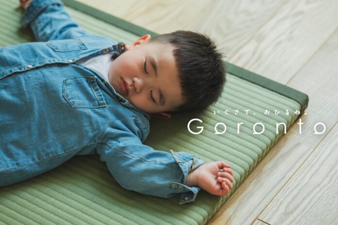 い草の産地・熊本県八代の国産い草を使用した、赤ちゃんのお昼寝専用畳『Goronto（ごろんと）』を開発のメイン画像